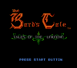 Bard's Tale 1: Tales of the Unknown