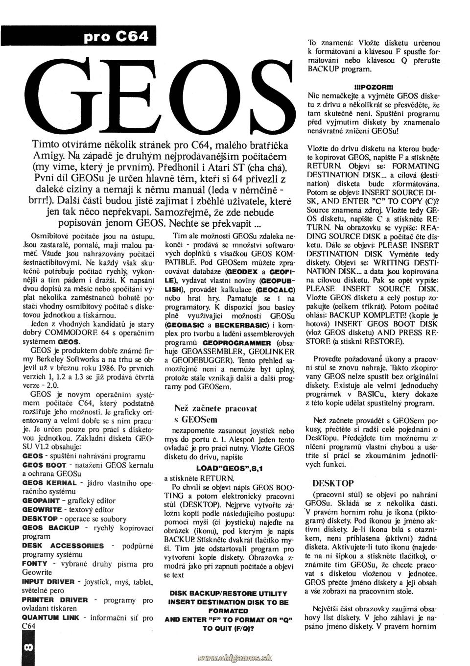 Commodore 64: GEOS