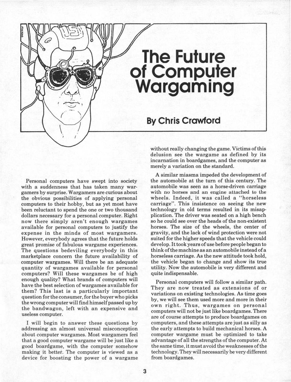 The Future of Computer Wargaming