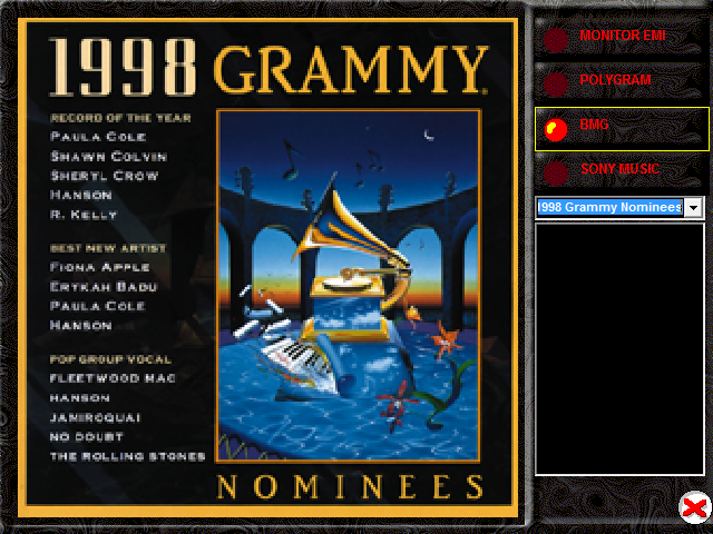 1998 Grammy Nominees