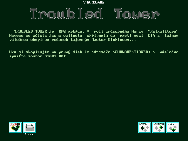 Troubled Tower (Shareware)