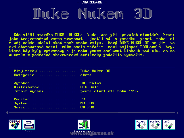 Shareware: Duke Nukem 3D