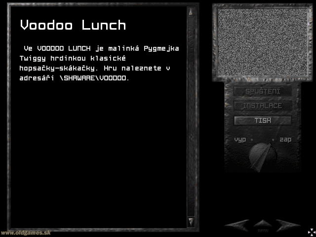 Shareware: Voodoo Lunch