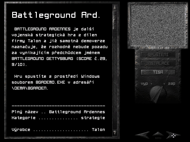 Demo: Battleground Ardenes