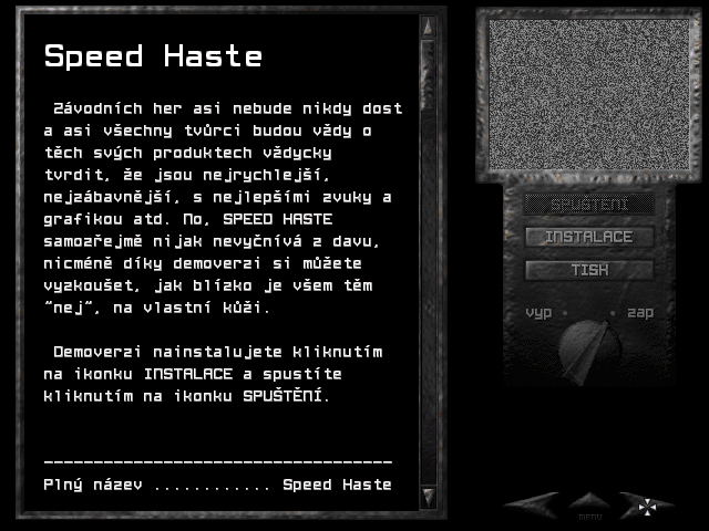 Demo: Speed Haste