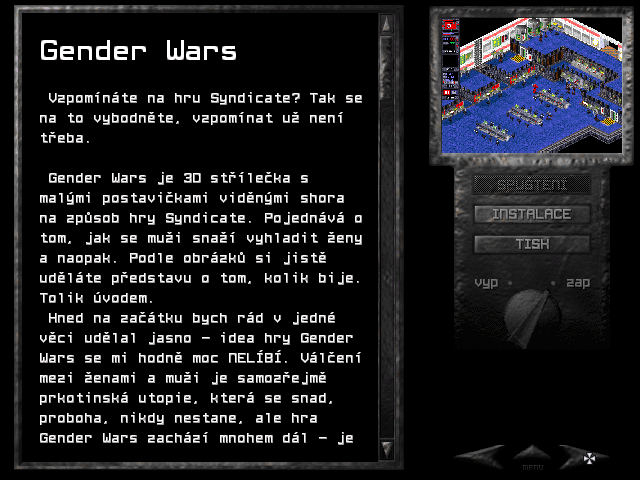 Demo: Gender Wars