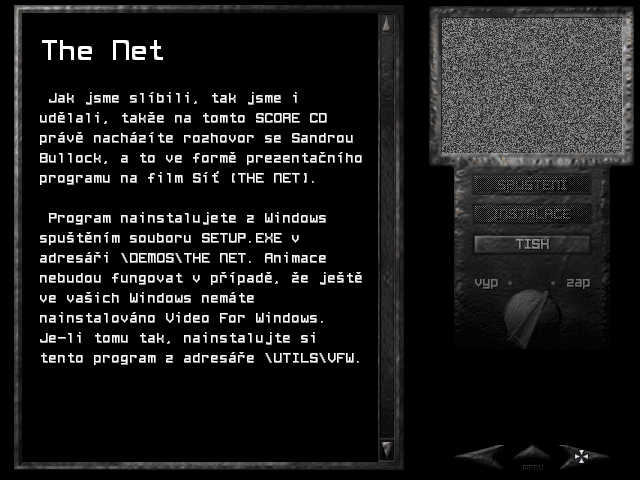 Prezentace: The Net