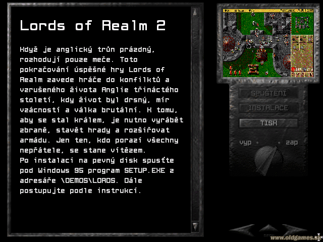 Demo: Lords of Realm 2