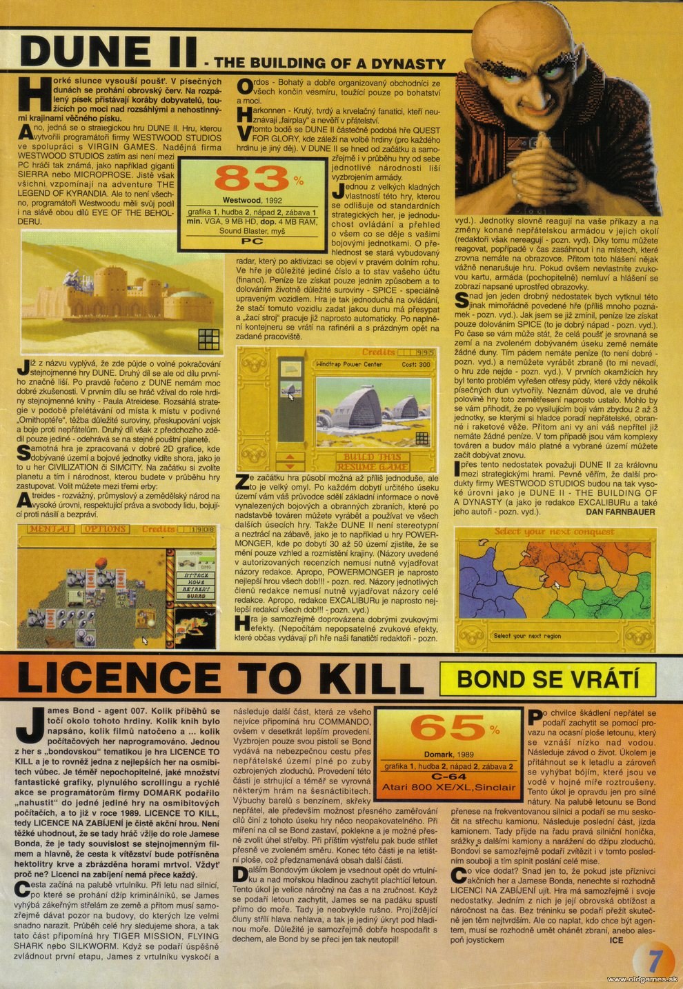 Dune 2, Licence to Kill
