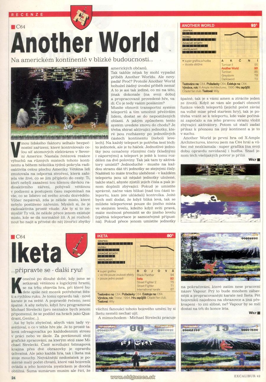 Another World (C64), Iketa (C64)