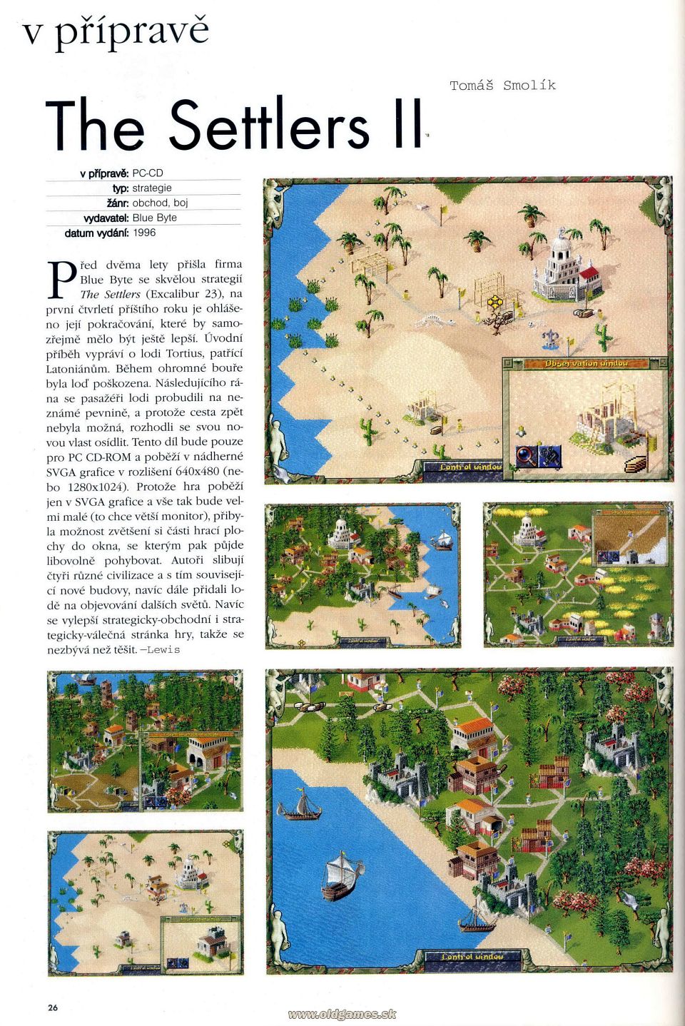 The Settlers II - Preview