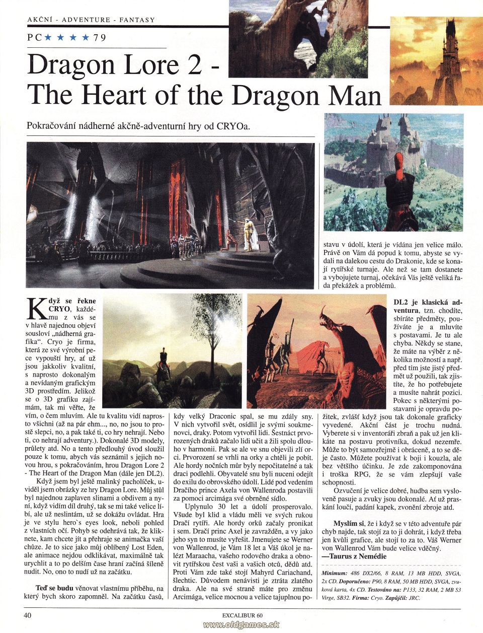 Dragon Lore 2: The Heart of the Dragon Man