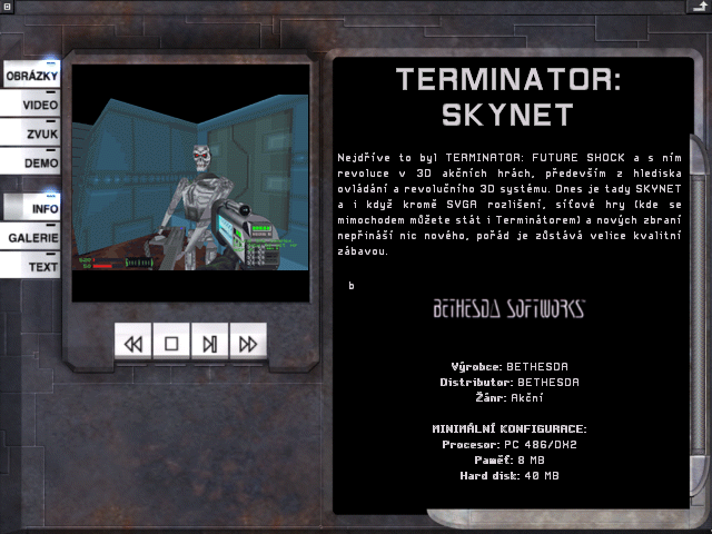 Info: Terminator: SkyNet
