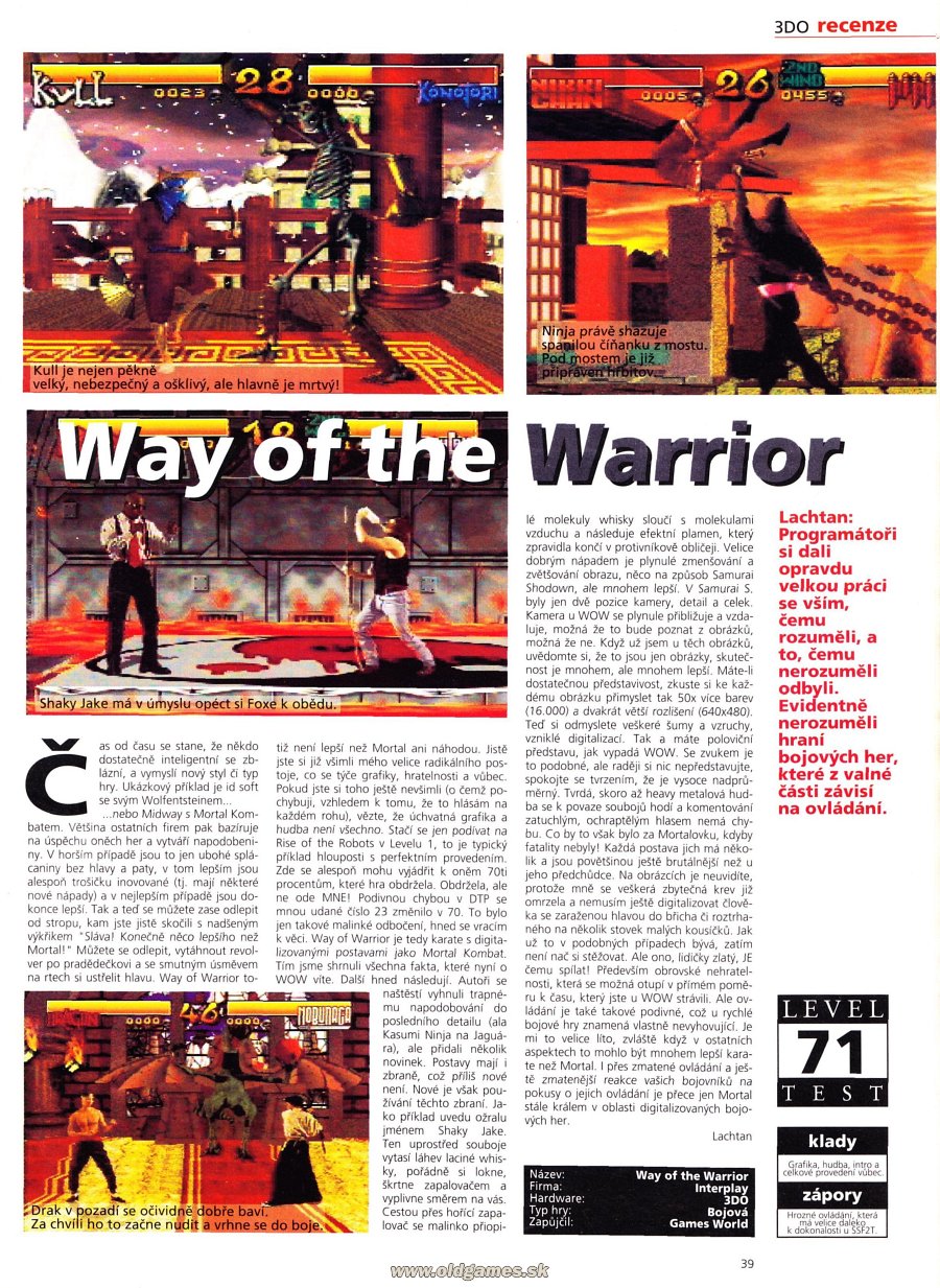 Way of the Warrior (3DO)
