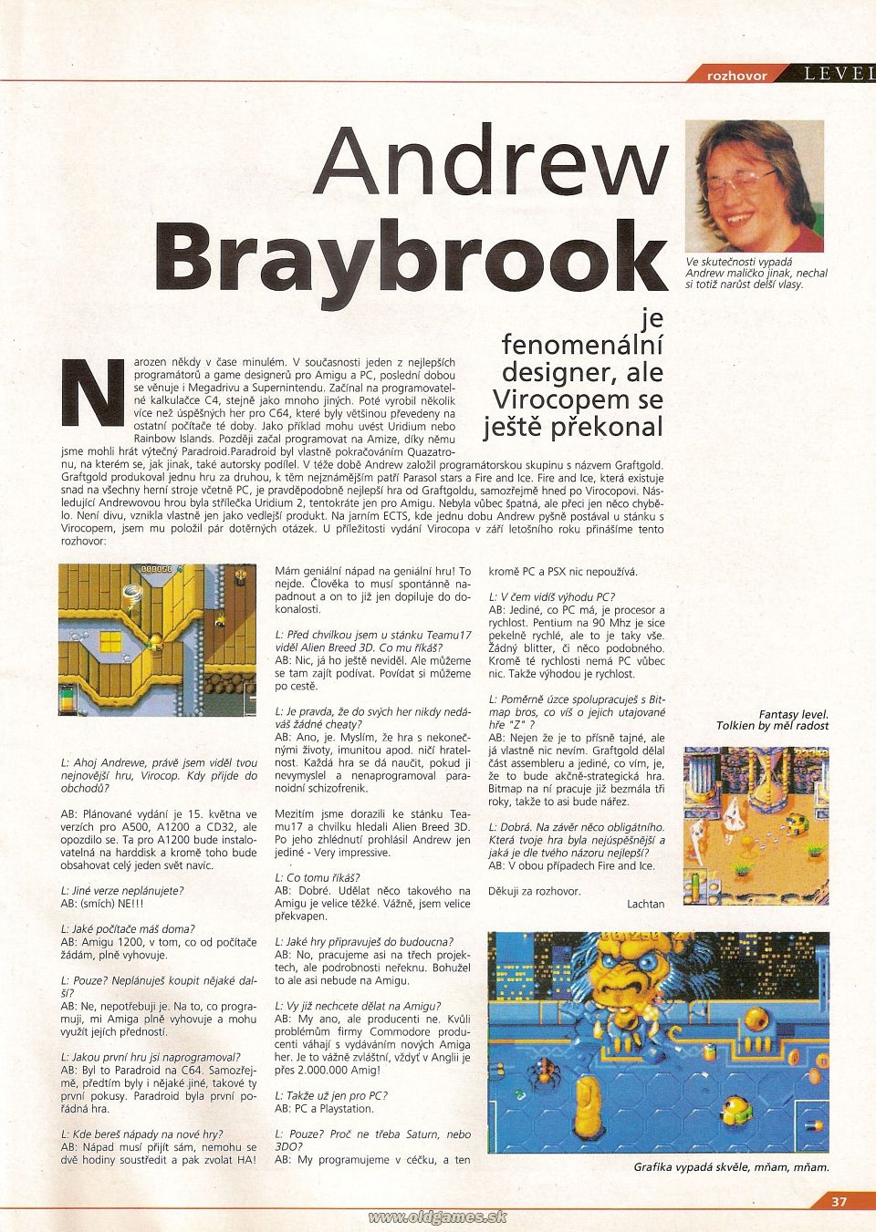 Interview: Andrew Braybrook
