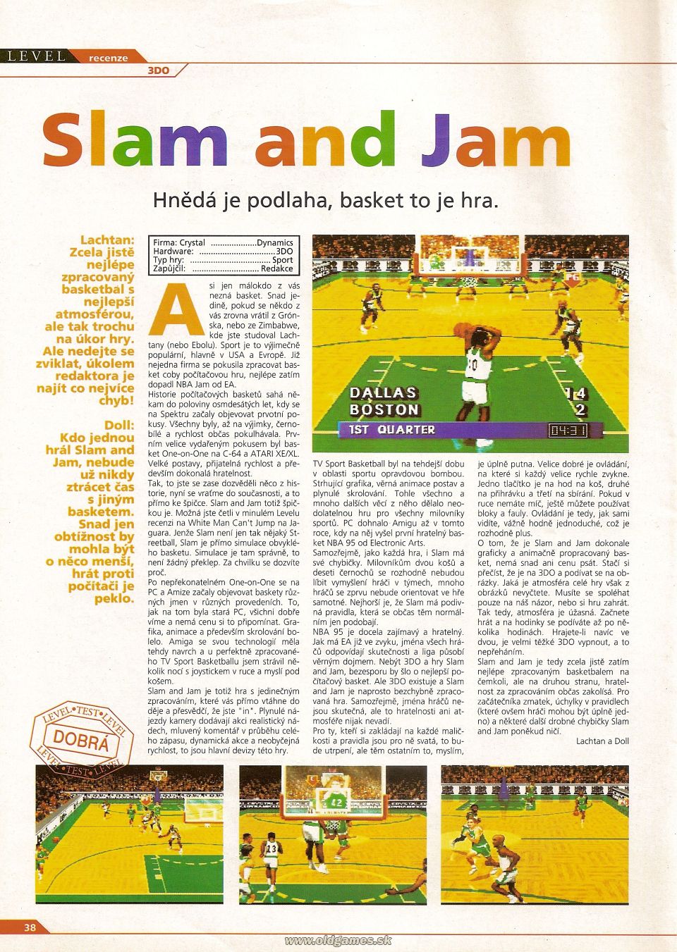 Slam and Jam (3DO)