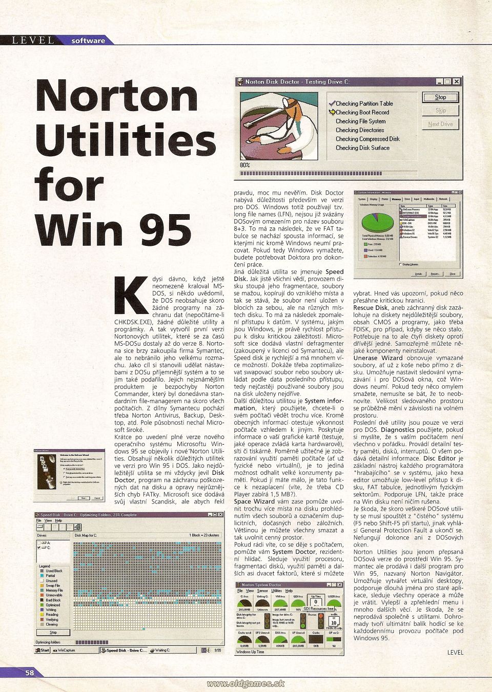 Norton Utilities for Win 95