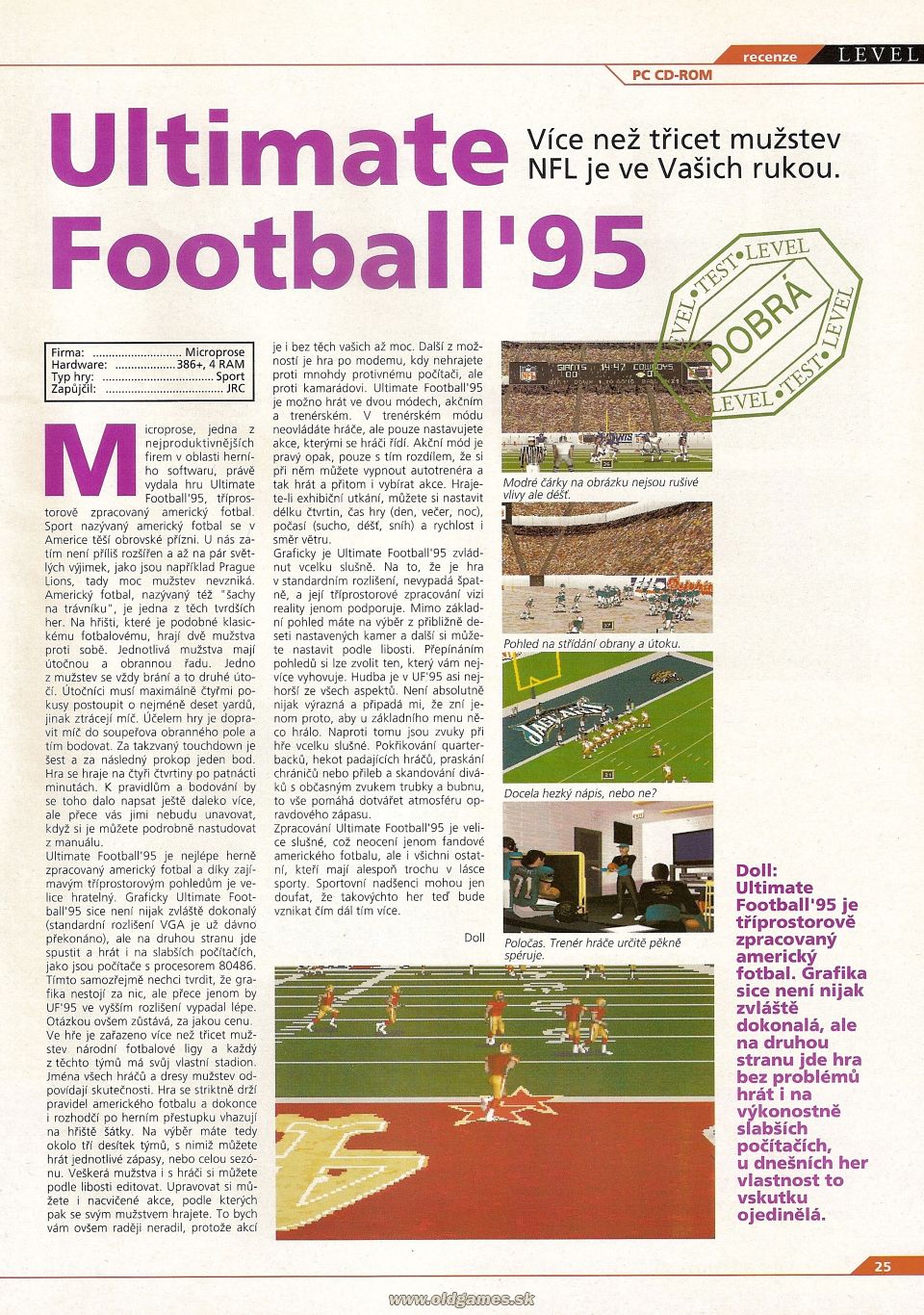 Ultimate Football `95