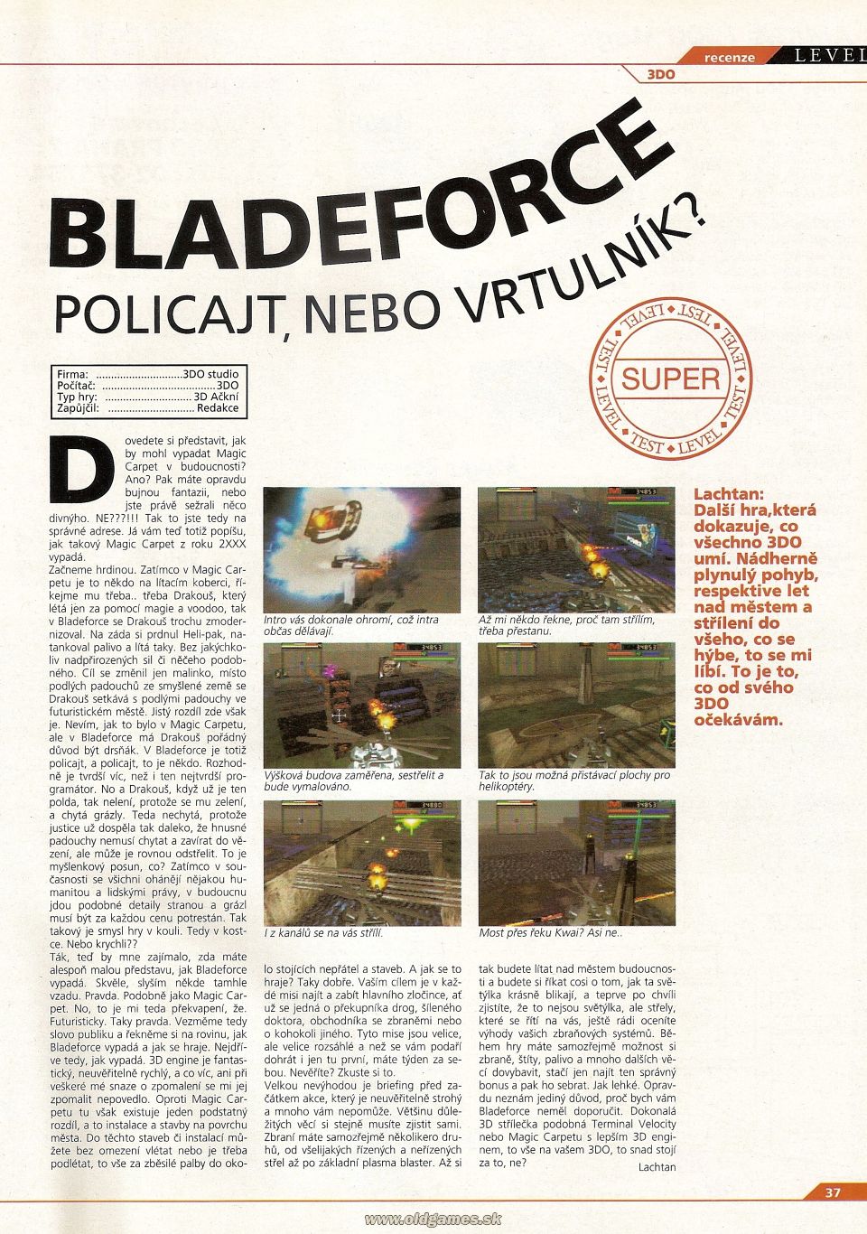 Bladeforce - 3DO