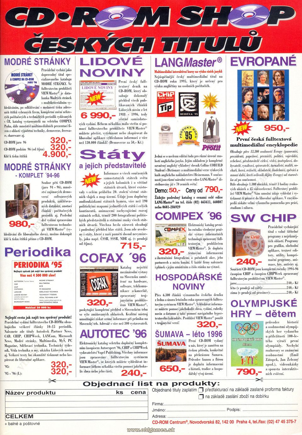 reklama - CD ROM Centrum