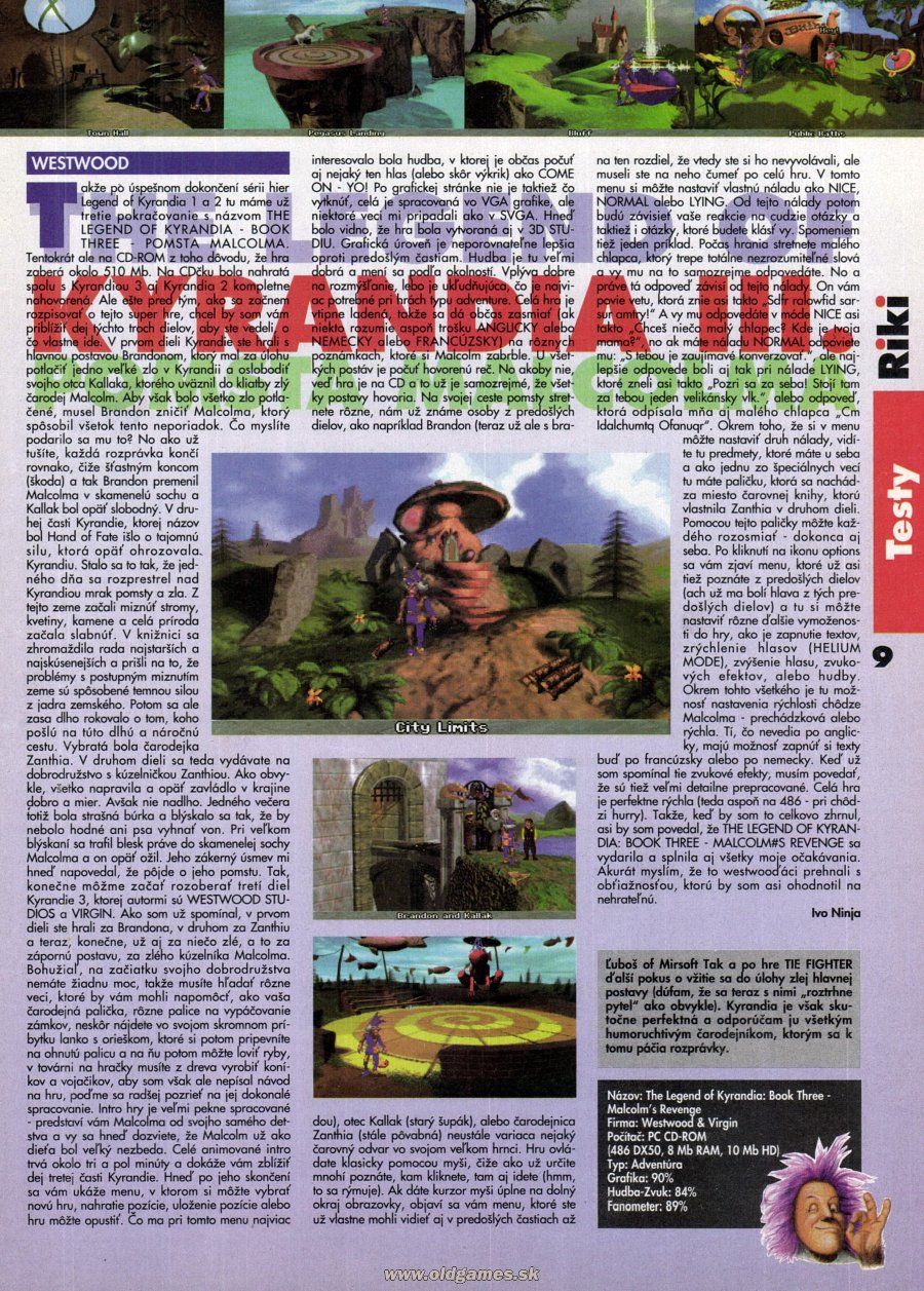 Legend of Kyrandia 3