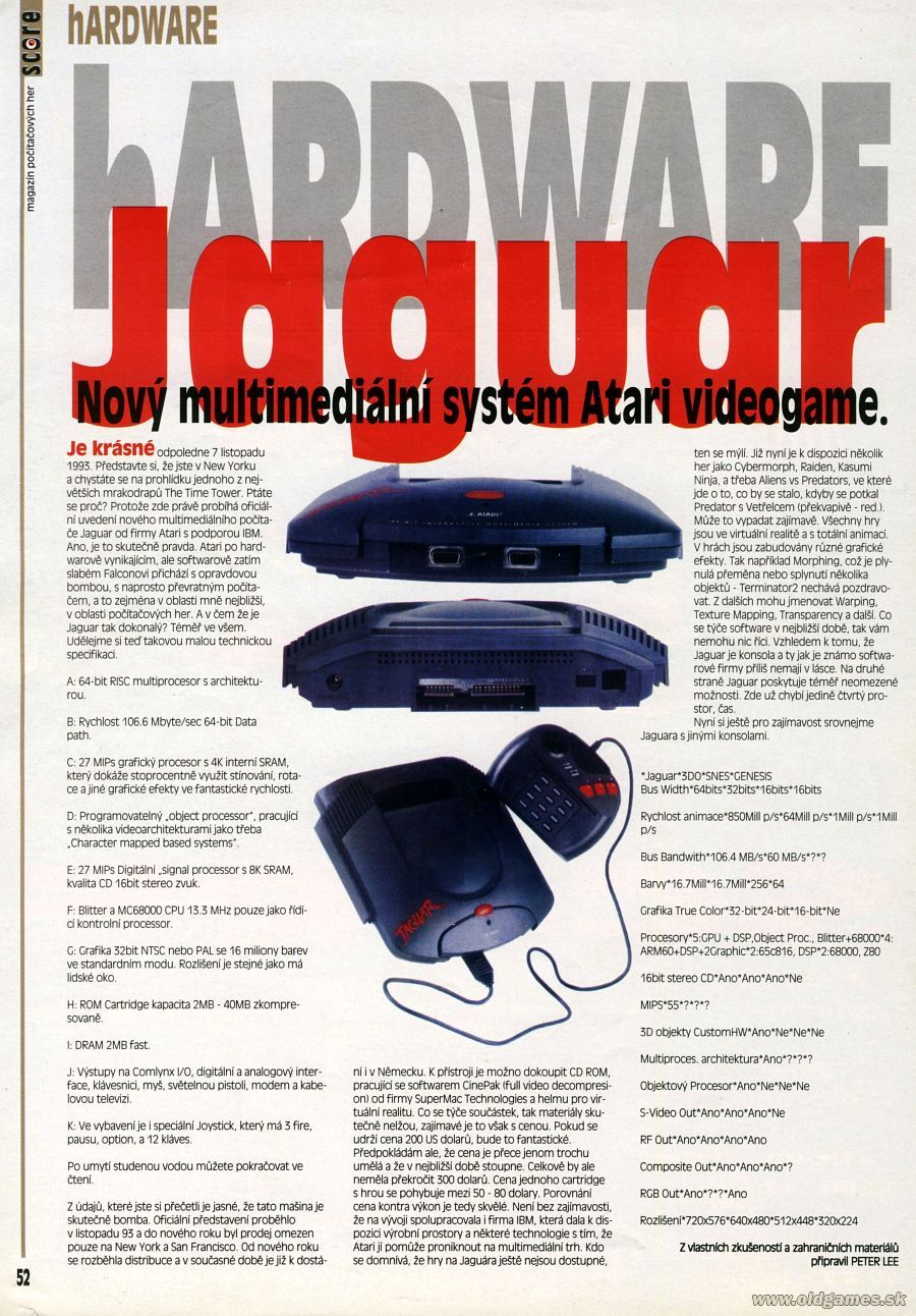 Hardware, Atari Jaguar