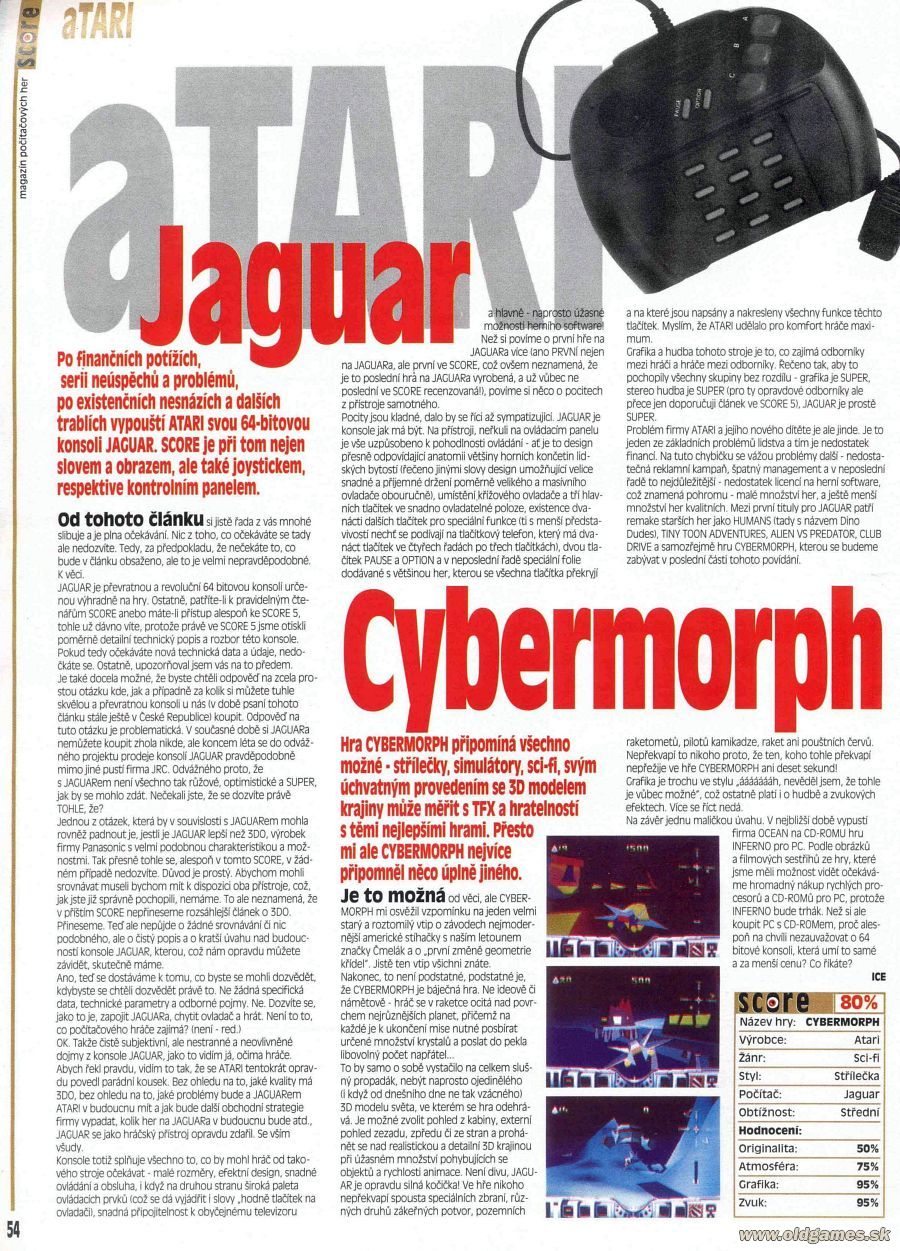 Atari Jaguar, Cybermorph