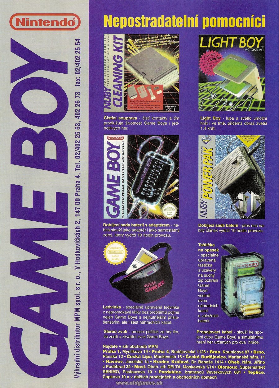 reklama - Nintendo GameBoy