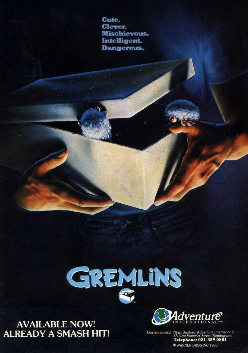 advertisement, Gremlins