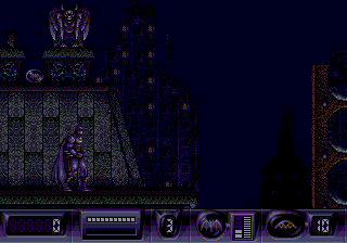 Batman Returns - Mega Drive, Gameplay