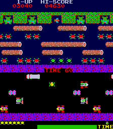 Frogger - Arcade, Gameplay