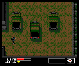 Metal Gear - MSX, Gameplay