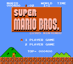 Super Mario Bros. - NES, Title