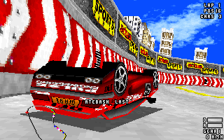 Fatal Racing (Whiplash) - PC DOS, Crash
