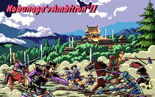 Nobunaga's Ambition II - PC DOS, Intro