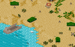 Offensive - PC DOS, Normandy landings