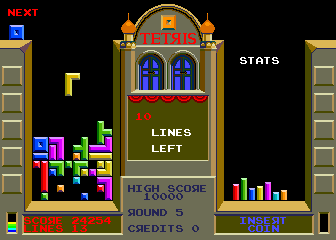 🕹️ Play Retro Games Online: Tetris Classic (DOS)