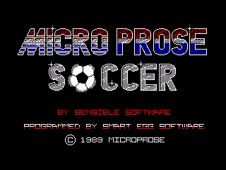 Microprose Pro Soccer