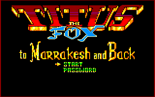 Titus the Fox: To Marrakech and Back