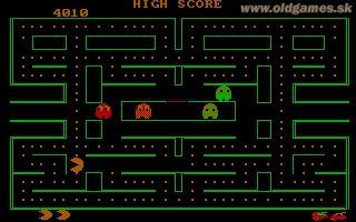 Play Pac-Man for PC DOS Online ~ OldGames.sk