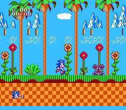 Play Sonic The Hedgehog NES Online