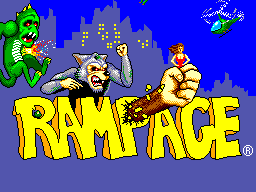 Rampage for SEGA Master System