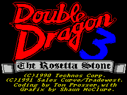 Double Dragon 3: The Rosetta Stone 