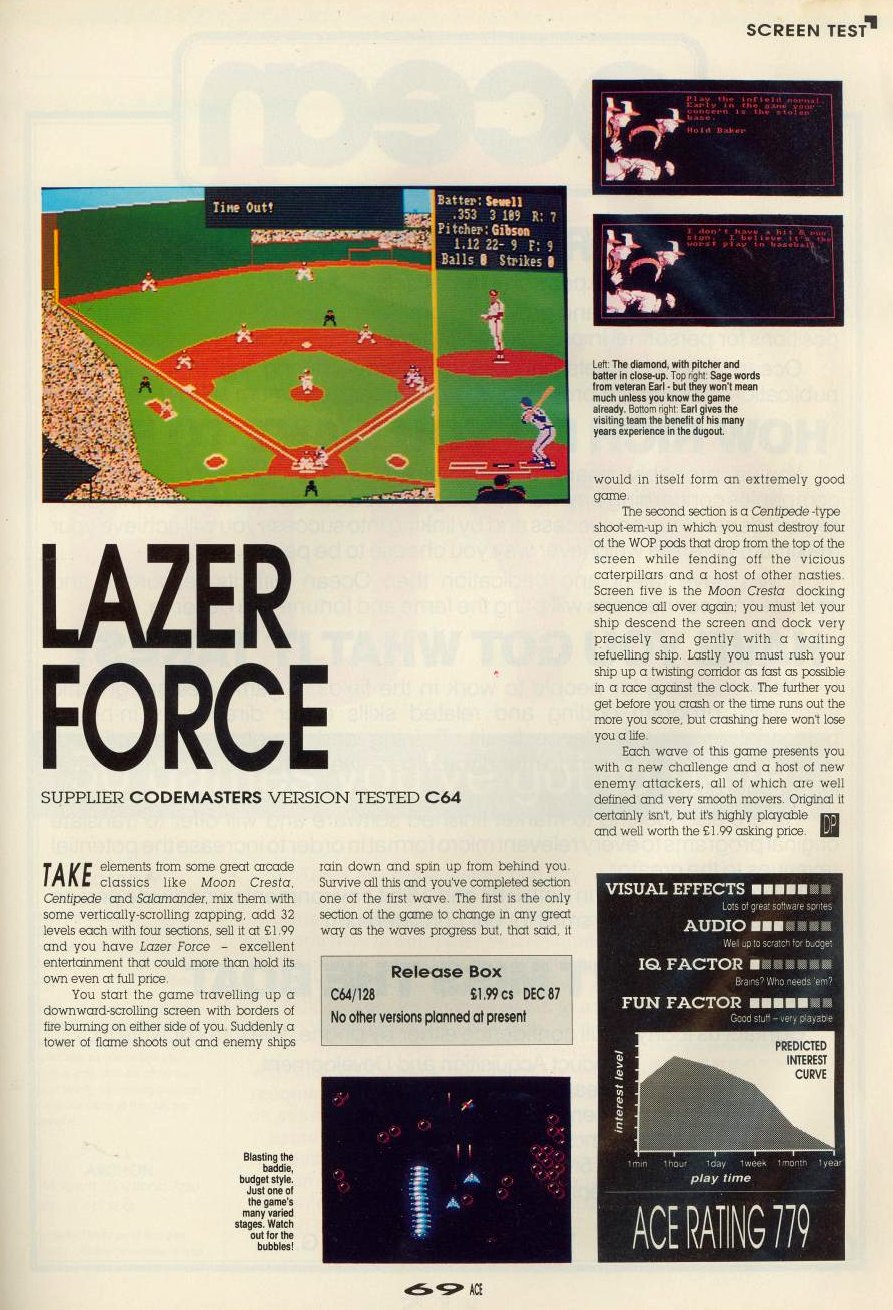 Lazer Force (c64)