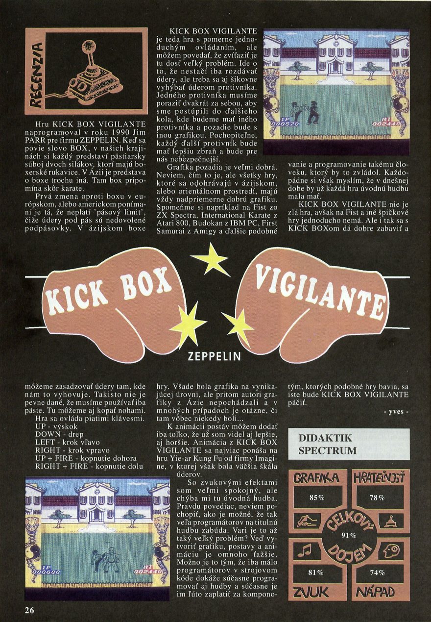 Kick Box Vigilante