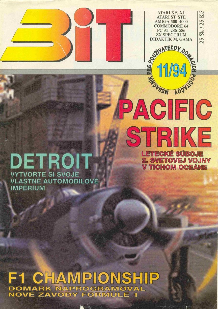 Titulná strana (Pacific Strike)