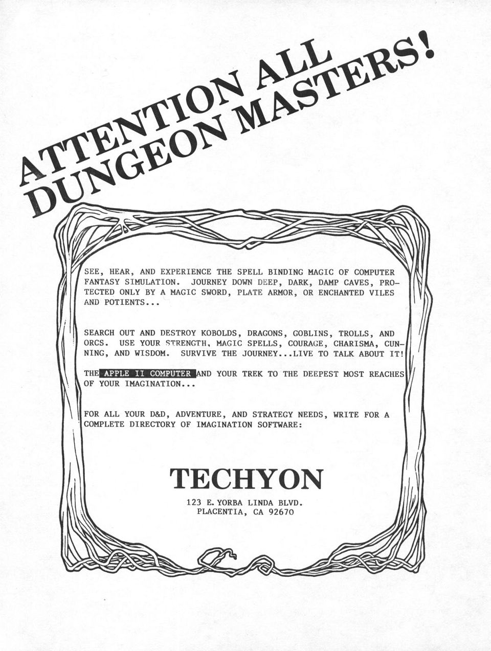 Advertisement: Techyon