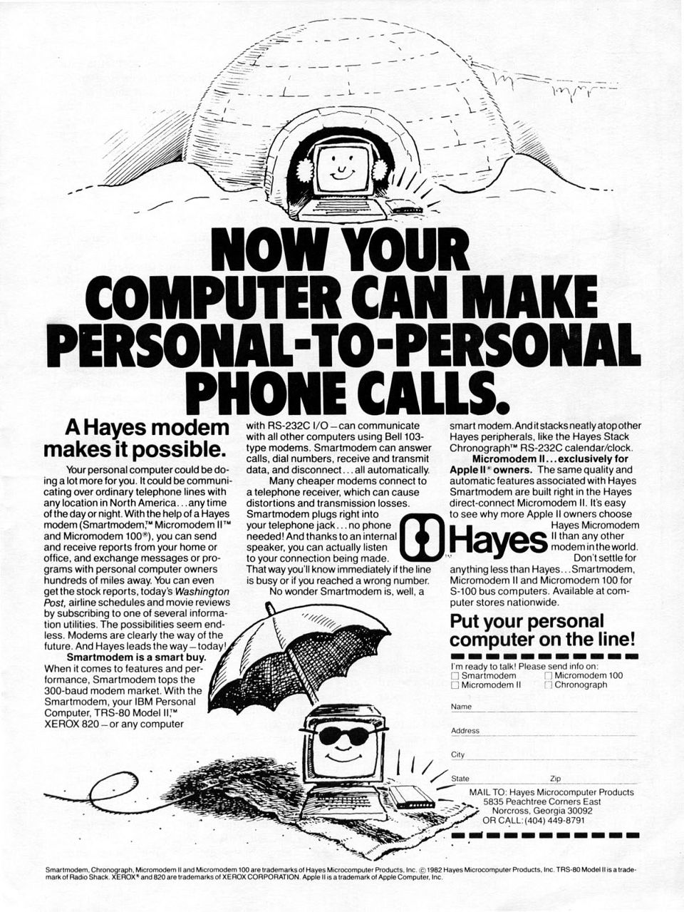 Advertisement: Hayes