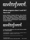 Advertisement: mockingboard