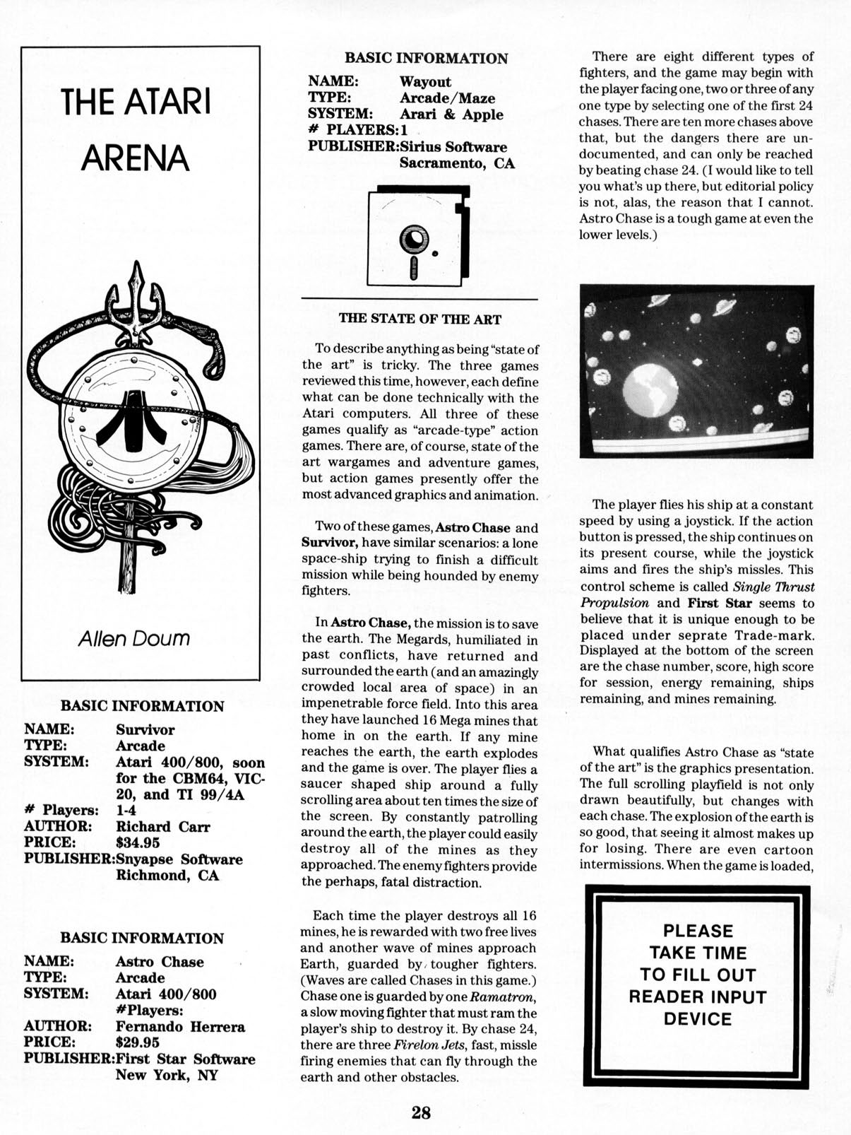 The Atari Arena